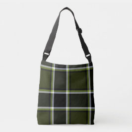 Modern Camouflage Play Tartan Mönster Axelväska