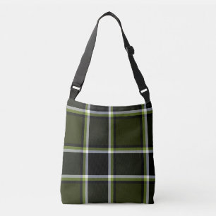Modern Camouflage Play Tartan Mönster Axelväska