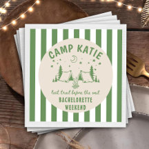 Modern Camp Bachelorette Party
