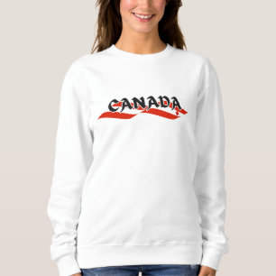 Modern CANADA canadian Flagga Land Souvenir T Shirt