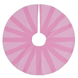 Modern Candy Rosa Julgran Skirt Julgransmatta Borstad Polyester