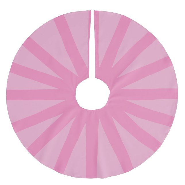 Modern Candy Rosa Julgran Skirt Julgransmatta Borstad Polyester (Framsidan)