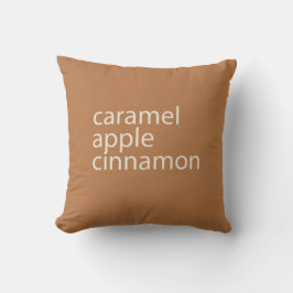 Modern Caramel Apple Cinnamon Dekorativ kudde