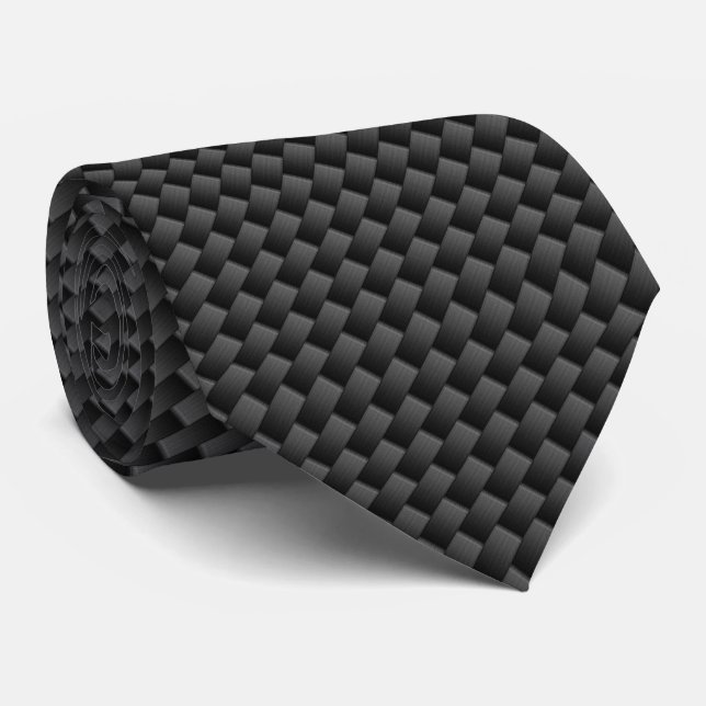 Modern Carbon Fiber Stil Skriv ut bakgrund Slips (Rullad)