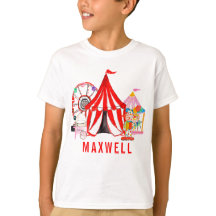 Modern Carnival Circus festival Show Barn Namn