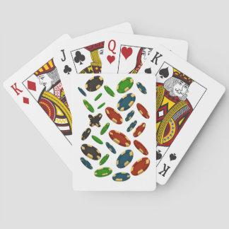 "Modern Casino Chip 3D Art Design" Casinokort