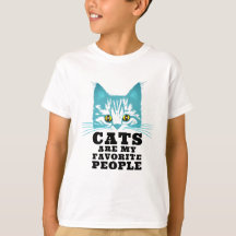 Modern Cat Humor Sarcasm Black Typography