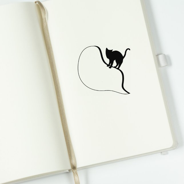 Modern Cat Journal Stämpel (Skapare uppladdad)