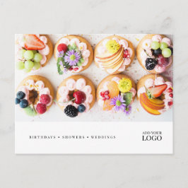 Modern Catering eller Branded Bakery Marknadsförin Vykort