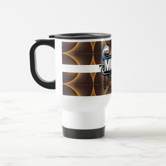 Modern Ceramic Coffee Cup – Trendy Artistic Design Resemugg (Vänster)