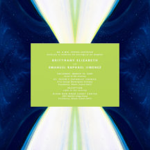 Modern Chartreuse Bride Parents Bröllop