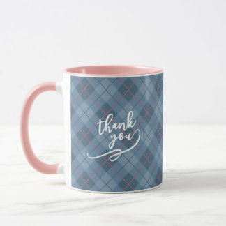 Modern Checker Pattern thank you gift Mugg