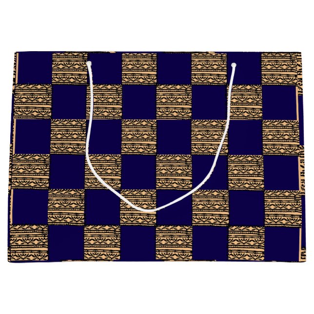 Modern Checkerboard Geometric pattern (Framsidan)
