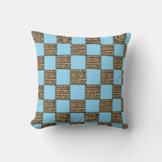 Modern Checkerboard Geometric pattern Kudde