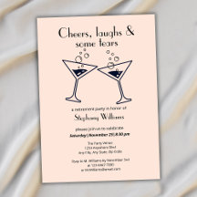 Modern Cheers Laughs Tårar Cocktail Pension