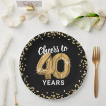 Modern Cheers till 40 års födelsedag