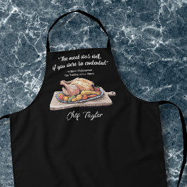 Modern Chef Funny Shakespeare Cook Quote