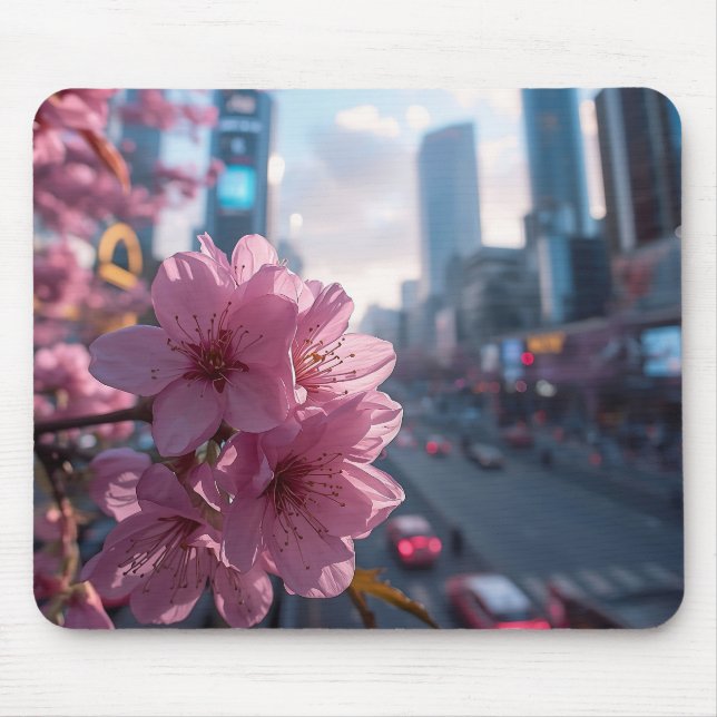 Modern Cherry Blossom Musmatta (Framsidan)