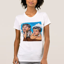 Modern Cherub Painting - Rembrandt Inspired Art T Shirt