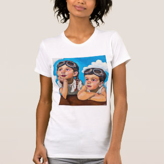 Modern Cherub Painting - Rembrandt Inspired Art T Shirt