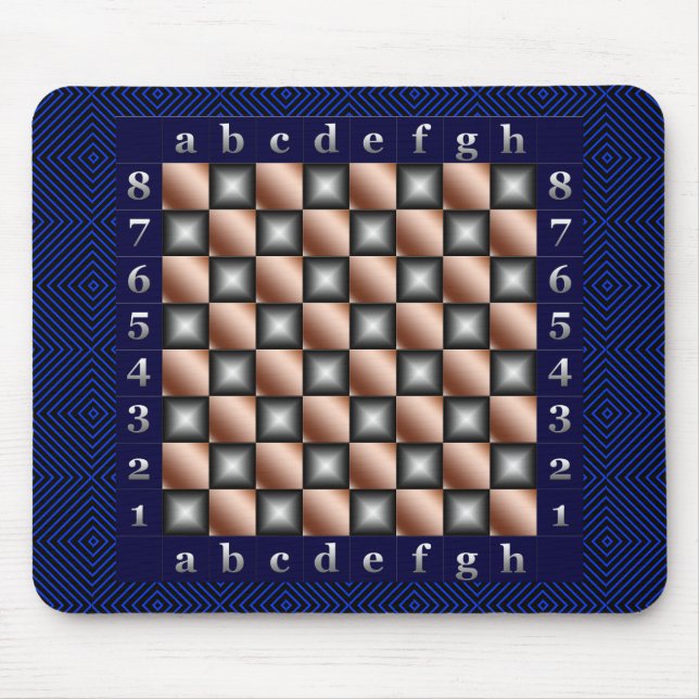 Modern Chess Bord Musmatta (Framsidan)