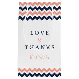 Modern Chevron Bröllop Collection- Rosa & flottan