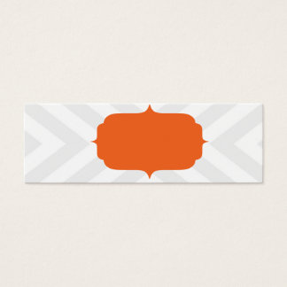 MODERN CHEVRON SMALA CARD LITET VISITKORT