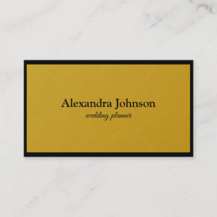 Modern Chic Black and Gold Foil Luxury Business Ca Visitkort