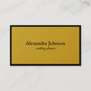 Modern Chic Black and Gold Foil Luxury Business Ca Visitkort