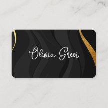 Modern Chic Black Guld Retro Vinkarare