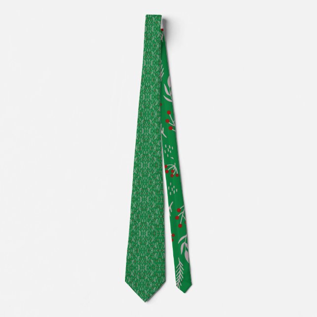 Modern Chic Blommigt Neck Tie Slips (Framsida)