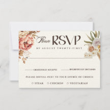 Modern Chic Bohemian Watercolor Blommigt Bröllop