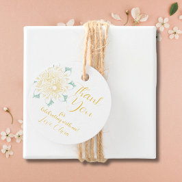 Modern Chic Boho Blommigt Sweet 16 Birthday Gift M Gåvor Etiketter
