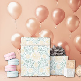 Modern Chic Boho Blommigt Sweet 16 Födelsedagsfest Presentpapper