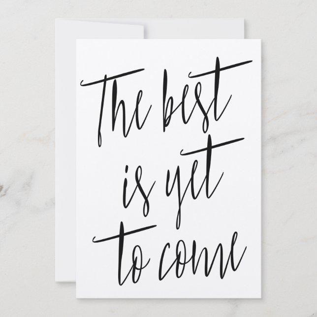 Modern Chic "Det bästa är ännu att komma" (Framsida)