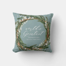 Modern chic elegant leafy wandmoder