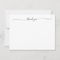Modern Chic Elegant Script Tack Calligraphy