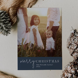 Modern Chic | Foto av God jul i flottan Julkort