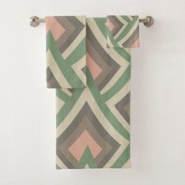 Modern Chic Geometric Pastel Färg