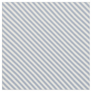 Modern chic grått blue och white rand väv tyg