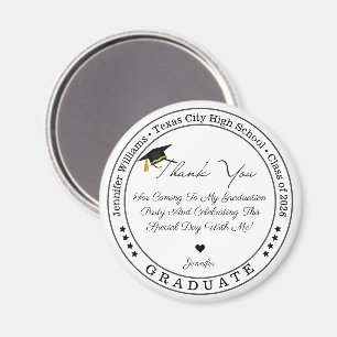 Modern Chic Klass 2026 Examen Tack Magnet