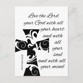 modern chic KOR + BIBLE VERSE | Vykort