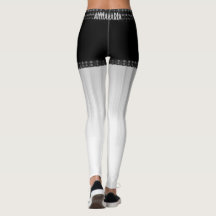 Modern Chic LavishlyOn Monogram Denim/Snöre Kort