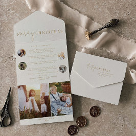 Modern Chic | Multifoto för Guld God jul