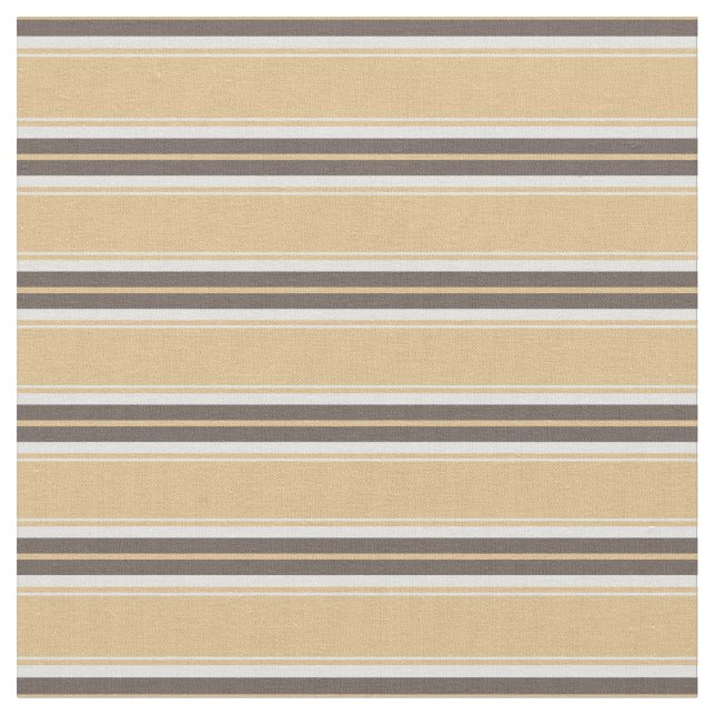 Modern chic neutralt sand och bruntyg av rand tyg (Närbild)