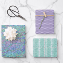 Modern Chic Pastel Färg Marble Mosaic Mönster