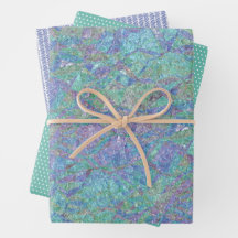 Modern Chic Pastel Färg Marble Mosaic Mönster