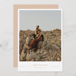 Modern Chic Photo Spara Datumet