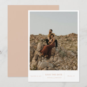 Modern Chic Photo Spara Datumet