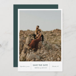 Modern Chic Photo Spara Datumet